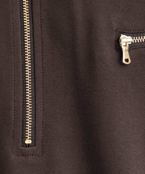 tk.TAKEO KIKUCHI(ティーケータケオキクチ)の「ポロ衿ハーフジップ(ポロシャツ・メンズ・ブラック/ホワイト/ブラウン系その他・02/03)」の22枚目の写真