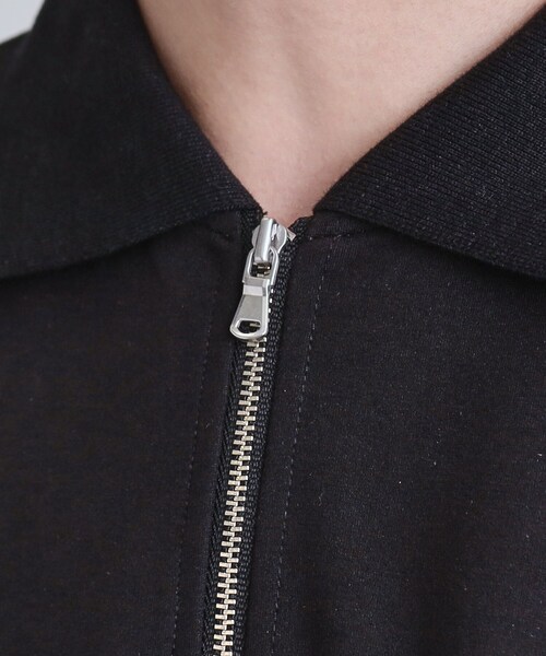 tk.TAKEO KIKUCHI(ティーケータケオキクチ)の「ポロ衿ハーフジップ(ポロシャツ・メンズ・ブラック/ホワイト/ブラウン系その他・02/03)」の17枚目の写真