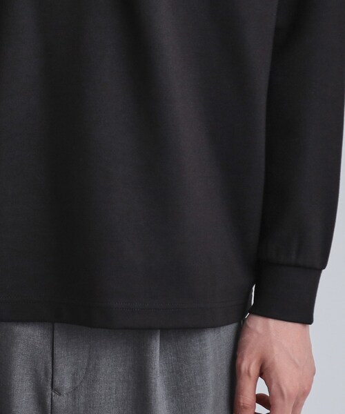 tk.TAKEO KIKUCHI(ティーケータケオキクチ)の「ポロ衿ハーフジップ(ポロシャツ・メンズ・ブラック/ホワイト/ブラウン系その他・02/03)」の15枚目の写真