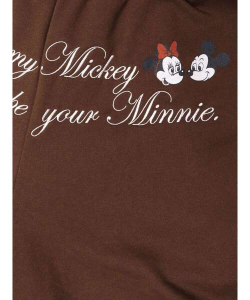 jouetie（ジュエティ）の「【Mickey&Minnie】カットアウトスウェットパンツ（スウェットパンツ・レディース・ブラウン/ブラック/グレー・MEDIUM）」の18枚目の写真
