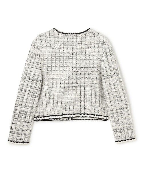TOCCA(トッカ)の「FLUFFY PATH ニットジャケット(カーディガン/ボレロ・レディース・ライトグリーン系/ブラック系5・SMALL/MEDIUM)」の16枚目の写真