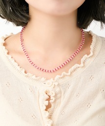 Casselini | Casselini(キャセリーニ)カラービーズネックレス(ネックレス)