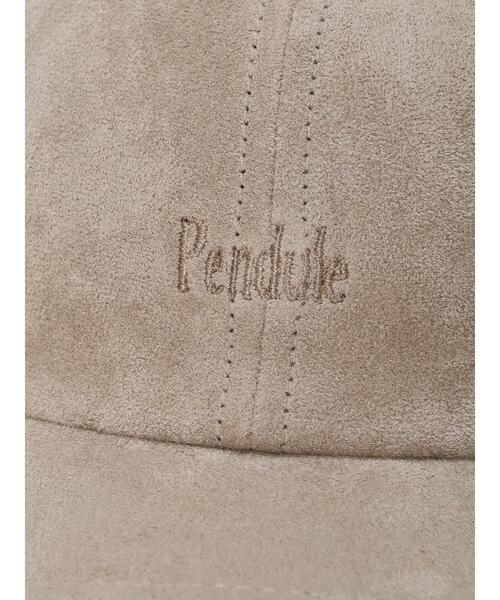 Samansa Mos2 blue（サマンサモスモスブルー）の「スエードロゴ刺繍キャップ（ハット・レディース・ブラック/ライトベージュ/ブラウン・F）」の8枚目の写真