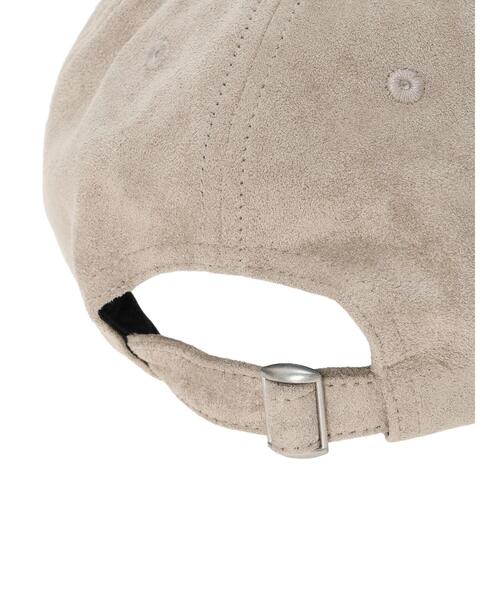 Samansa Mos2 blue（サマンサモスモスブルー）の「スエードロゴ刺繍キャップ（ハット・レディース・ブラック/ライトベージュ/ブラウン・F）」の10枚目の写真