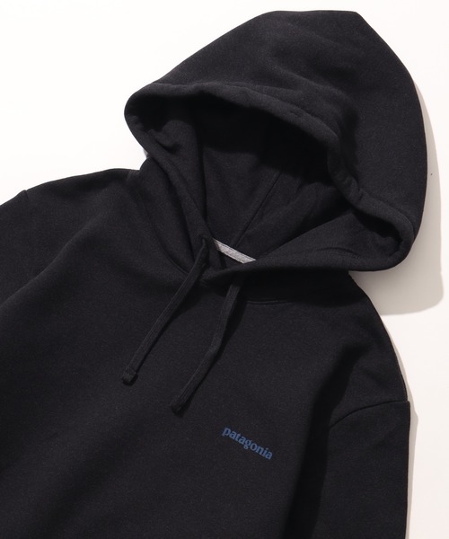patagonia（パタゴニア）の「【PATAGONIA/パタゴニア】BOARDSHORT LOGO UPRISAL HOODY/ボードショーツ ロゴ アップライザル フーディ（パーカー・メンズ・ブラック/ブルー・XS/S/M/L/XL）」の11枚目の写真