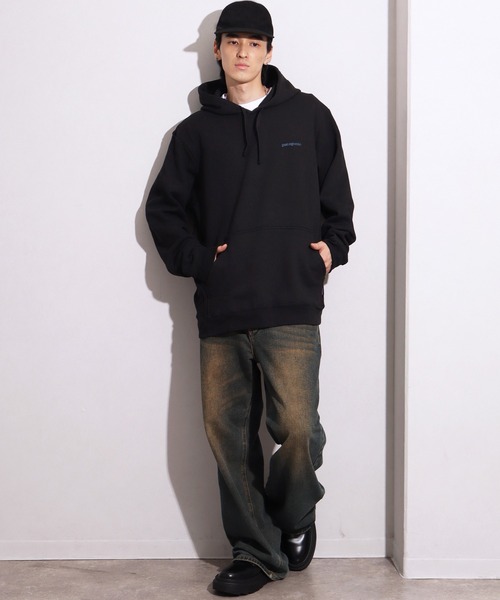 patagonia（パタゴニア）の「【PATAGONIA/パタゴニア】BOARDSHORT LOGO UPRISAL HOODY/ボードショーツ ロゴ アップライザル フーディ（パーカー・メンズ・ブラック/ブルー・XS/S/M/L/XL）」の21枚目の写真