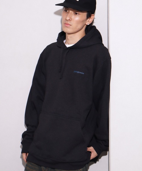 patagonia（パタゴニア）の「【PATAGONIA/パタゴニア】BOARDSHORT LOGO UPRISAL HOODY/ボードショーツ ロゴ アップライザル フーディ（パーカー・メンズ・ブラック/ブルー・XS/S/M/L/XL）」の19枚目の写真