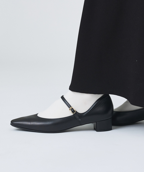 Au BANNISTER（オゥバニスター）の「メリージェーンパンプス（パンプス・レディース・ブラック/ボルドー/シルバー・38/39/35/36/37）」の7枚目の写真