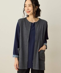 DECOY SINCE 1981 | ニットロングジレ【大きいサイズあり】(カーディガン/ボレロ)