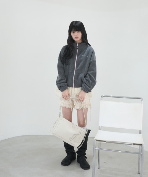Assortment studded shoulder bag/アソートスタッズショルダーバッグ