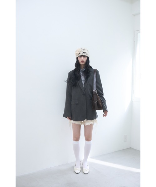 Smyeon(スミョン)の「Assortment studded shoulder bag/アソートスタッズショルダーバッグ(ショルダーバッグ・レディース・ホワイト/ブラック/ブラウン・FREE)」の10枚目の写真