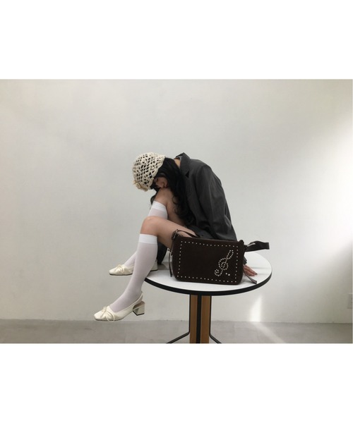Smyeon アソートスタッズショルダーバッグ Assortment studded shoulder bag/アソートスタッズショルダーバッグ