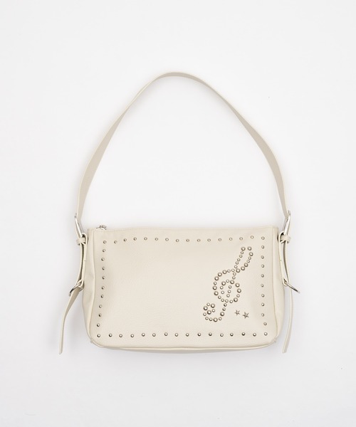 Assortment studded shoulder bag/アソートスタッズショルダーバッグ