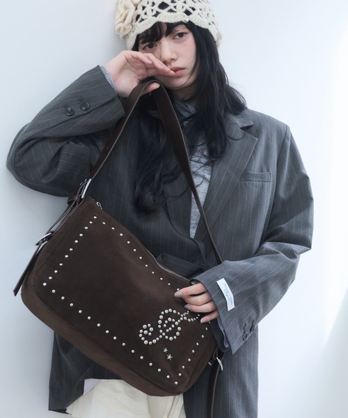 【専用】ちゃんみな ミニバッグ スタッズ ショルダー Assortment studded shoulder bag/アソートスタッズショルダーバッグ