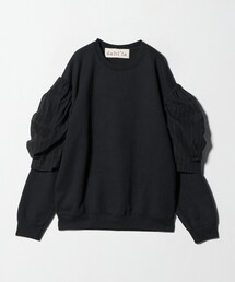 dahl'ia | ＜dahl'ia＞リメイク パワーショルダー スウェットプルオーバー(スウェット)