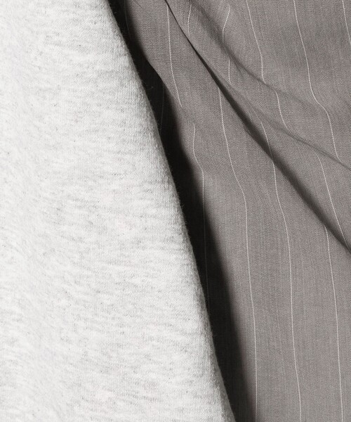 dahl'ia（ダリア）の「＜dahl'ia＞リメイク パワーショルダー スウェットプルオーバー（スウェット・レディース・ブラック/グレー系・FREE）」の15枚目の写真