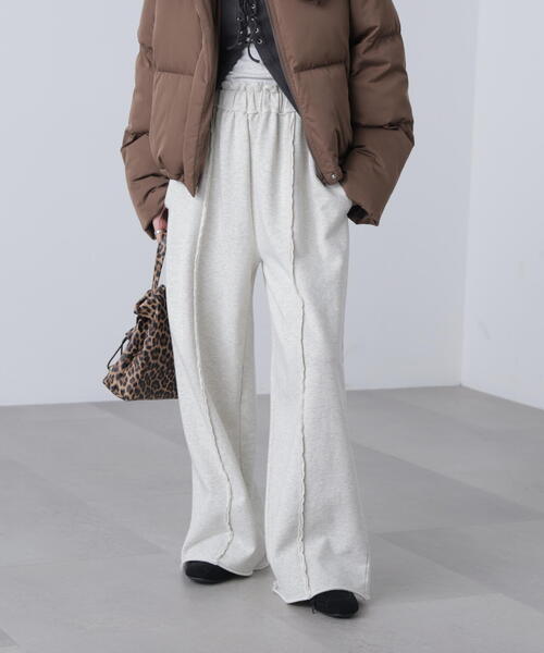 FREE'S MART（フリーズマート）の「◆ワイドストレートスウェットパンツ（スウェットパンツ・レディース・ホワイト系その他/グレー系その他・SMALL/MEDIUM）」の12枚目の写真