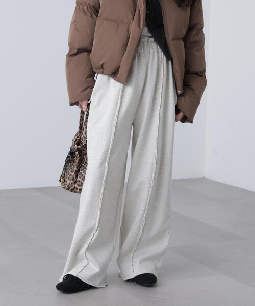 FREE'S MART（フリーズマート）の「◆ワイドストレートスウェットパンツ（スウェットパンツ・レディース・ホワイト系その他/グレー系その他・SMALL/MEDIUM）」の13枚目の写真