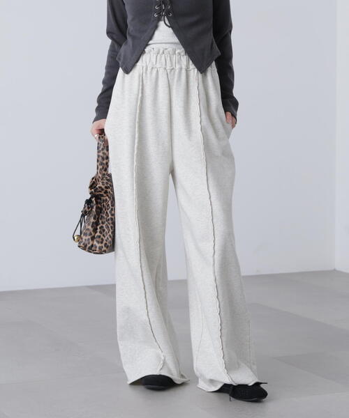FREE'S MART（フリーズマート）の「◆ワイドストレートスウェットパンツ（スウェットパンツ・レディース・ホワイト系その他/グレー系その他・SMALL/MEDIUM）」の14枚目の写真