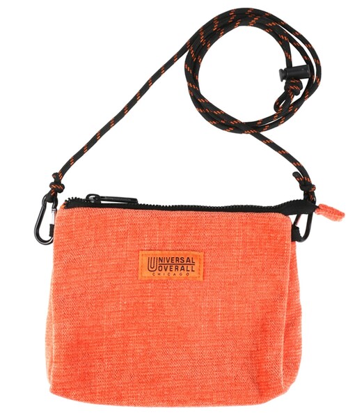 UNIVERSAL OVERALL（ユニバーサルオーバーオール）の「【UNIVERSAL OVERALL】Uneven dyeing blanket サコッチ（ショルダーバッグ・メンズ・ブラック/ネイビー/ブラウン/オフホワイト/オレンジ・FREE）」の12枚目の写真