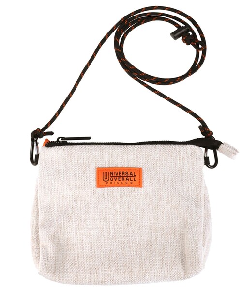 UNIVERSAL OVERALL（ユニバーサルオーバーオール）の「【UNIVERSAL OVERALL】Uneven dyeing blanket サコッチ（ショルダーバッグ・メンズ・ブラック/ネイビー/ブラウン/オフホワイト/オレンジ・FREE）」の13枚目の写真
