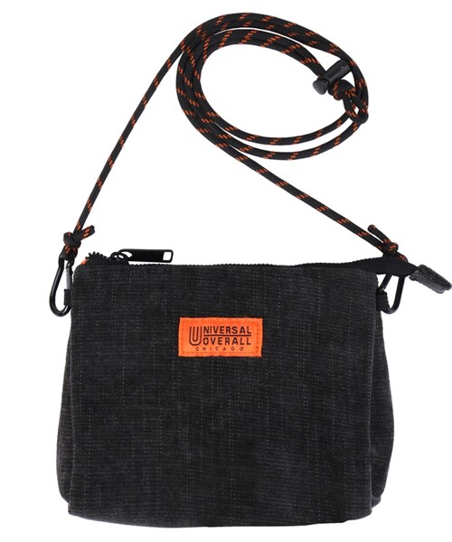 UNIVERSAL OVERALL（ユニバーサルオーバーオール）の「【UNIVERSAL OVERALL】Uneven dyeing blanket サコッチ（ショルダーバッグ・メンズ・ブラック/ネイビー/ブラウン/オフホワイト/オレンジ・FREE）」の15枚目の写真