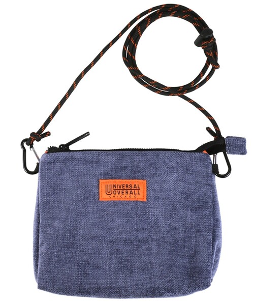 UNIVERSAL OVERALL（ユニバーサルオーバーオール）の「【UNIVERSAL OVERALL】Uneven dyeing blanket サコッチ（ショルダーバッグ・メンズ・ブラック/ネイビー/ブラウン/オフホワイト/オレンジ・FREE）」の16枚目の写真