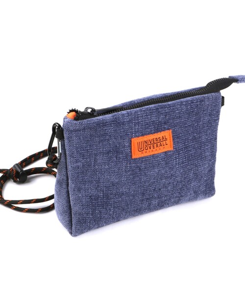 UNIVERSAL OVERALL（ユニバーサルオーバーオール）の「【UNIVERSAL OVERALL】Uneven dyeing blanket サコッチ（ショルダーバッグ・メンズ・ブラック/ネイビー/ブラウン/オフホワイト/オレンジ・FREE）」の22枚目の写真