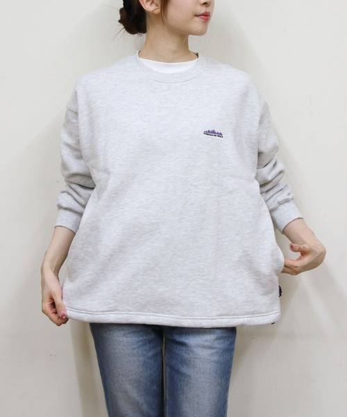 THOUSAND MILE(サウザンドマイル)の「THOUSAND MILE/サウザンドマイル ドローコードクルーネックプルオーバー DRAWCORD CREWNECK PULLOVER(Tシャツ/カットソー・レディース・ブラック/チャコールグレー/ライトグレー・S/M/L)」の7枚目の写真