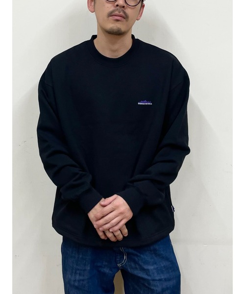 THOUSAND MILE(サウザンドマイル)の「THOUSAND MILE/サウザンドマイル ドローコードクルーネックプルオーバー DRAWCORD CREWNECK PULLOVER(Tシャツ/カットソー・レディース・ブラック/チャコールグレー/ライトグレー・S/M/L)」の17枚目の写真