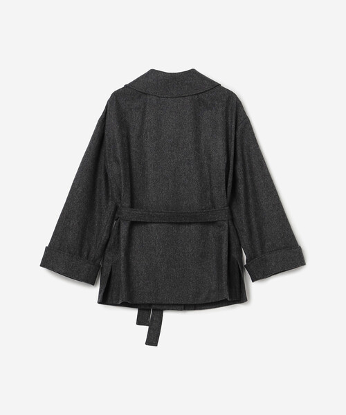 ANATOMICA（アナトミカ）の「ANATOMICA | ウールフランネル ジャケット WOMEN（その他アウター・レディース・チャコール・ONE）」の3枚目の写真