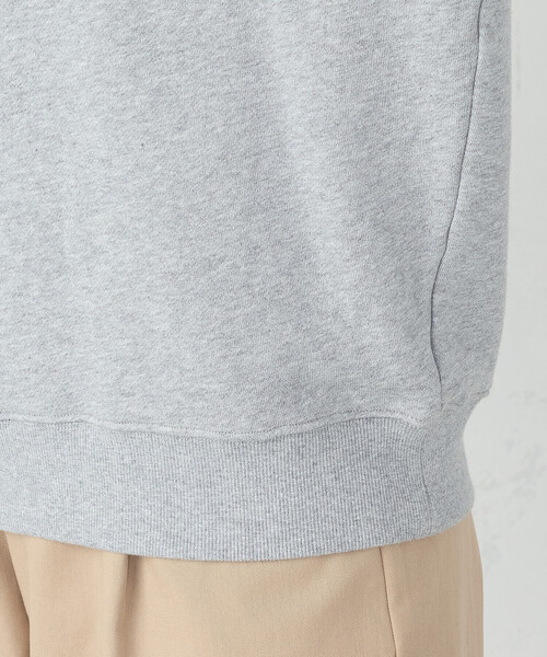 COMME CA ISM(コムサイズム)の「カレッジロゴスウェット(スウェット・レディース・ネイビー/グレー・SMALL/MEDIUM/LARGE/X-LARGE)」の16枚目の写真