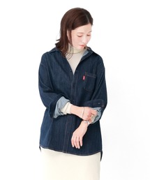 L.COPECK（エルコペック）の「倉敷ジーンズシャツ（シャツ/ブラウス）」