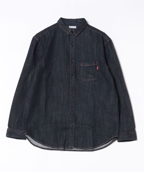 L.COPECK(エルコペック)の「倉敷ジーンズシャツ(シャツ/ブラウス・レディース・ワンウォッシュ・M/L/LL/S)」の12枚目の写真