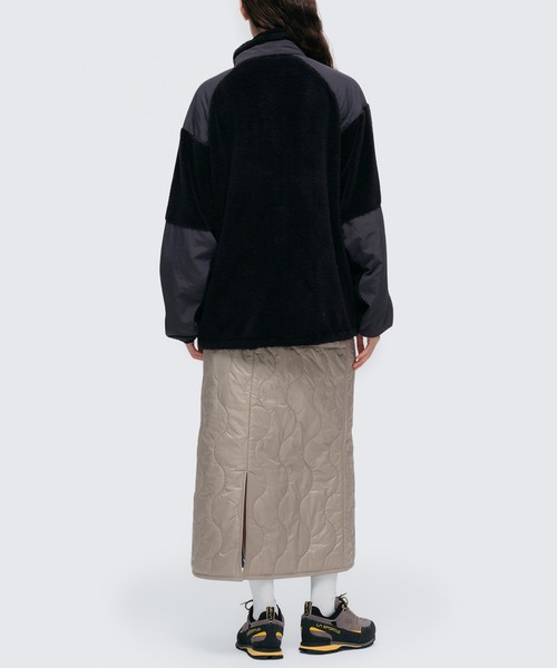 WILD THINGS（ワイルドシングス）の「【WILD THINGS】LEVEL3 SHAGGY JACKET WT252-26（ブルゾン・メンズ・ブラック/グレー・S/M/L/XL）」の13枚目の写真