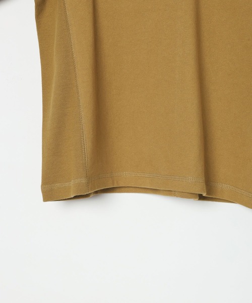 BAYFLOW(ベイフロー)の「ヘンリーネックロングスリーブプルオーバー(Tシャツ/カットソー・レディース・マスタード/モカ/チャコール・FREE)」の11枚目の写真