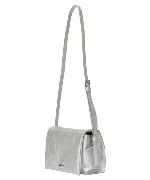 ZUCCa(ズッカ)の「EMBOSSバッグ / バッグ / S(ショルダーバッグ・レディース・シルバー/ブラック/ホワイト・FREE)」の6枚目の写真