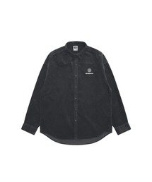 AAPE NOW CORDUROY LONG SLEEVE SHIRT