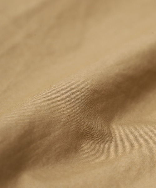 OMNES（オムネス）の「OMNES Another Edition 製品洗いタイプライターワークシャツ 長袖シャツ（シャツ/ブラウス・メンズ・カーキ/ベージュ・L/M）」の8枚目の写真