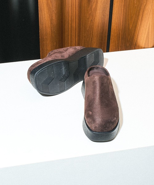 ROSE BUD(ローズバッド)の「CLOG SHOES(スリッポン・レディース・ブラウン/ブラック・36/37/38)」の19枚目の写真