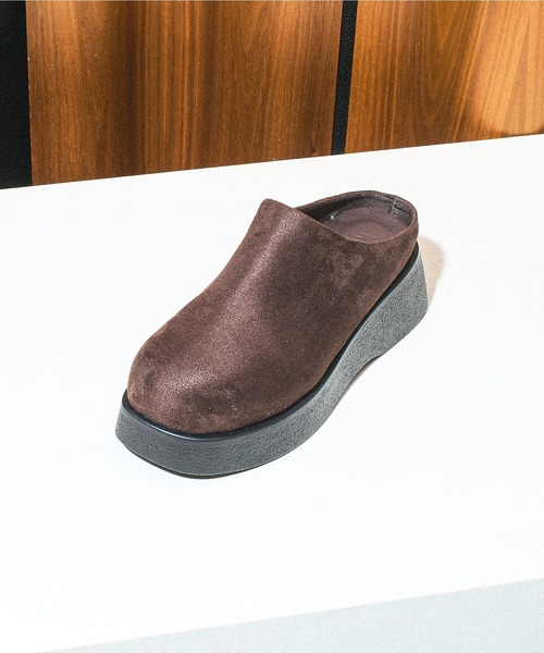 ROSE BUD(ローズバッド)の「CLOG SHOES(スリッポン・レディース・ブラウン/ブラック・36/37/38)」の21枚目の写真