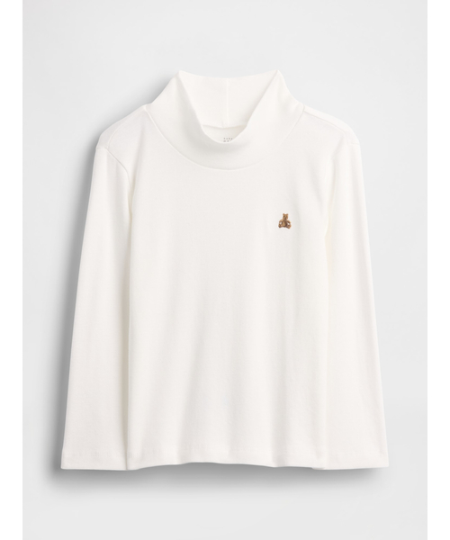 GAP（ギャップ）の「babyGap ブラナンベア モックネックTシャツ（Tシャツ/カットソー・キッズ・ネイビー/オフホワイト・80ｃｍ/90cm/95cm/100cm/105cm/110cm）」の3枚目の写真