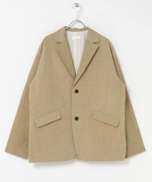 かぐれ(カグレ)の「Tailored jacket w/lining(その他アウター・レディース・ブラック/ベージュ・FREE)」の8枚目の写真