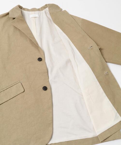 かぐれ(カグレ)の「Tailored jacket w/lining(その他アウター・レディース・ブラック/ベージュ・FREE)」の9枚目の写真