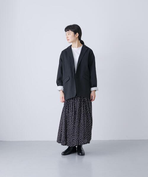 かぐれ(カグレ)の「Tailored jacket w/lining(その他アウター・レディース・ブラック/ベージュ・FREE)」の17枚目の写真