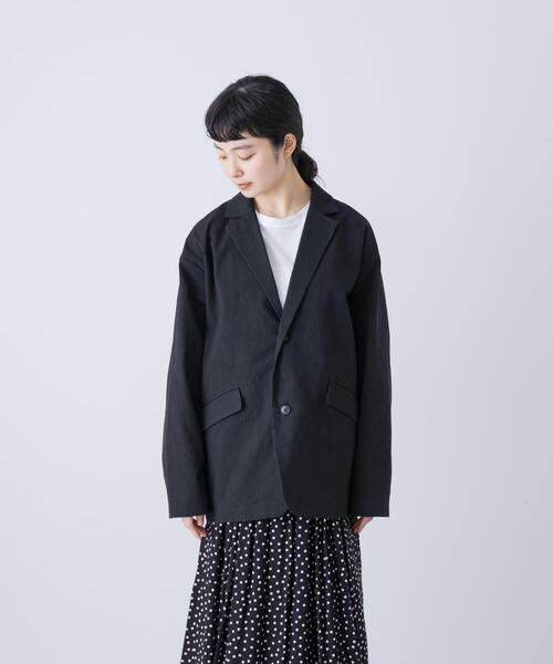 かぐれ(カグレ)の「Tailored jacket w/lining(その他アウター・レディース・ブラック/ベージュ・FREE)」の20枚目の写真