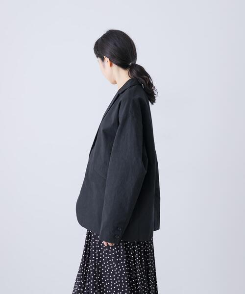 かぐれ(カグレ)の「Tailored jacket w/lining(その他アウター・レディース・ブラック/ベージュ・FREE)」の21枚目の写真
