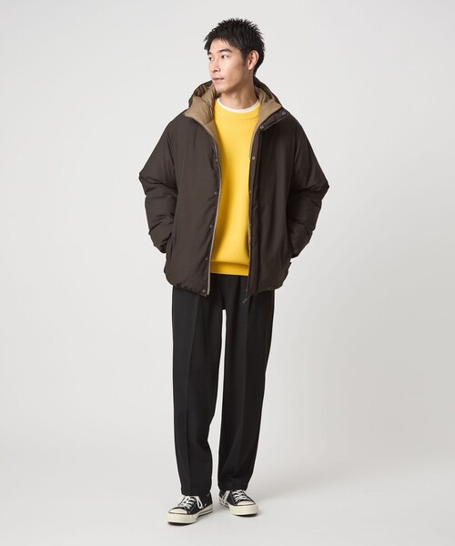 別注】＜TAION＞リバーシブル ダウン フーディ ジャケット（ダウン