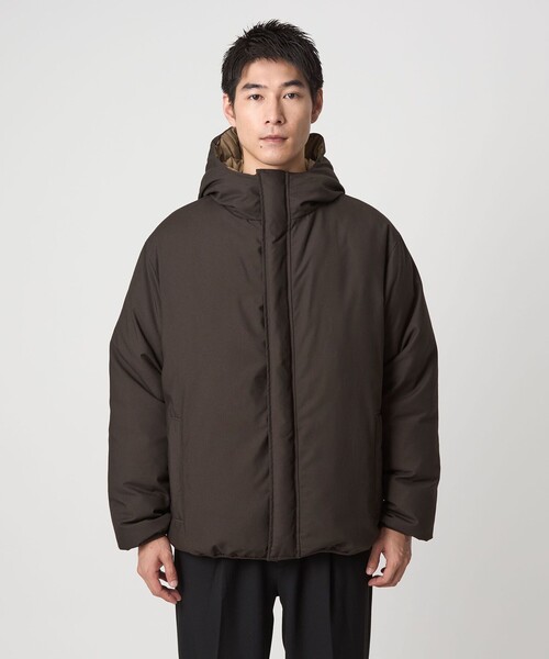 別注】＜TAION＞リバーシブル ダウン フーディ ジャケット（ダウン