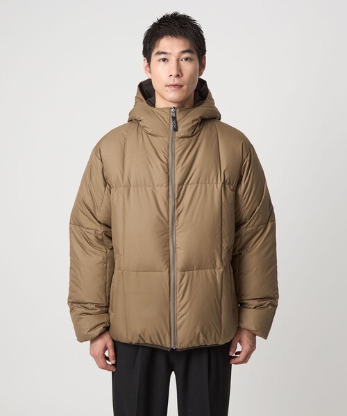 セール】【別注】＜TAION＞リバーシブル ダウン フーディ ジャケット